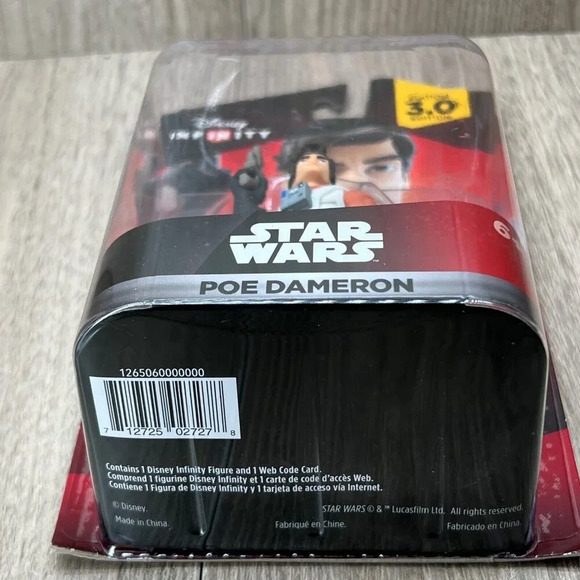 Disney Infinity 3.0 Edition Star Wars Poe Dameron Game Figure Ages 6+ - Picture 8 of 9